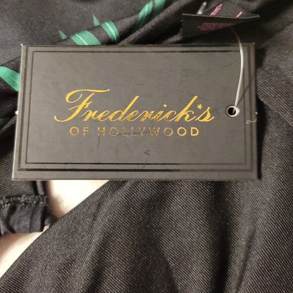 NWT Frederick's of Hollywood Coabarita Cutout One Piece Swimsuit Tropical Size M - Picture 6 of 7